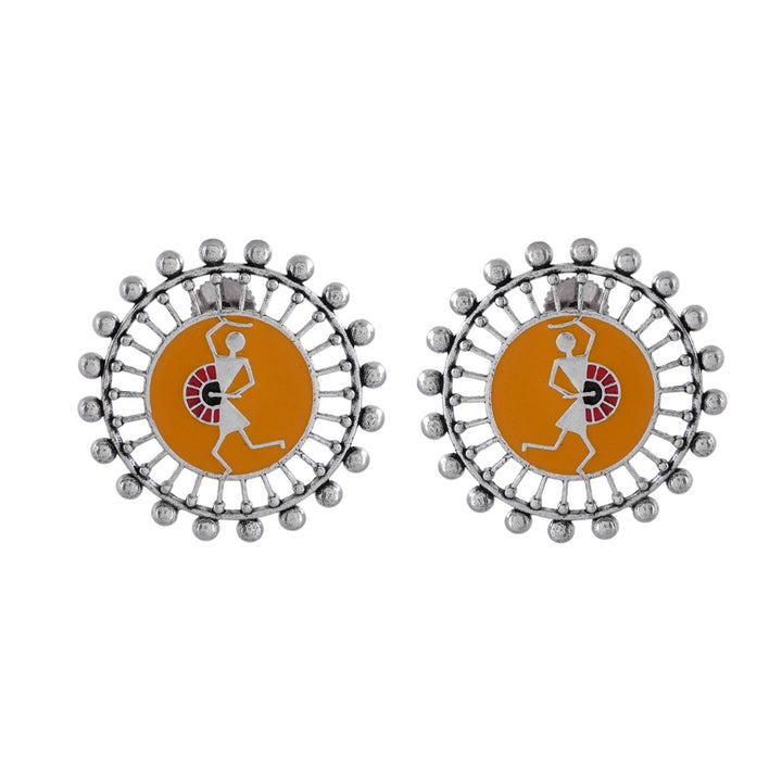 Warli Dholida Earrings  | SHOBITAM