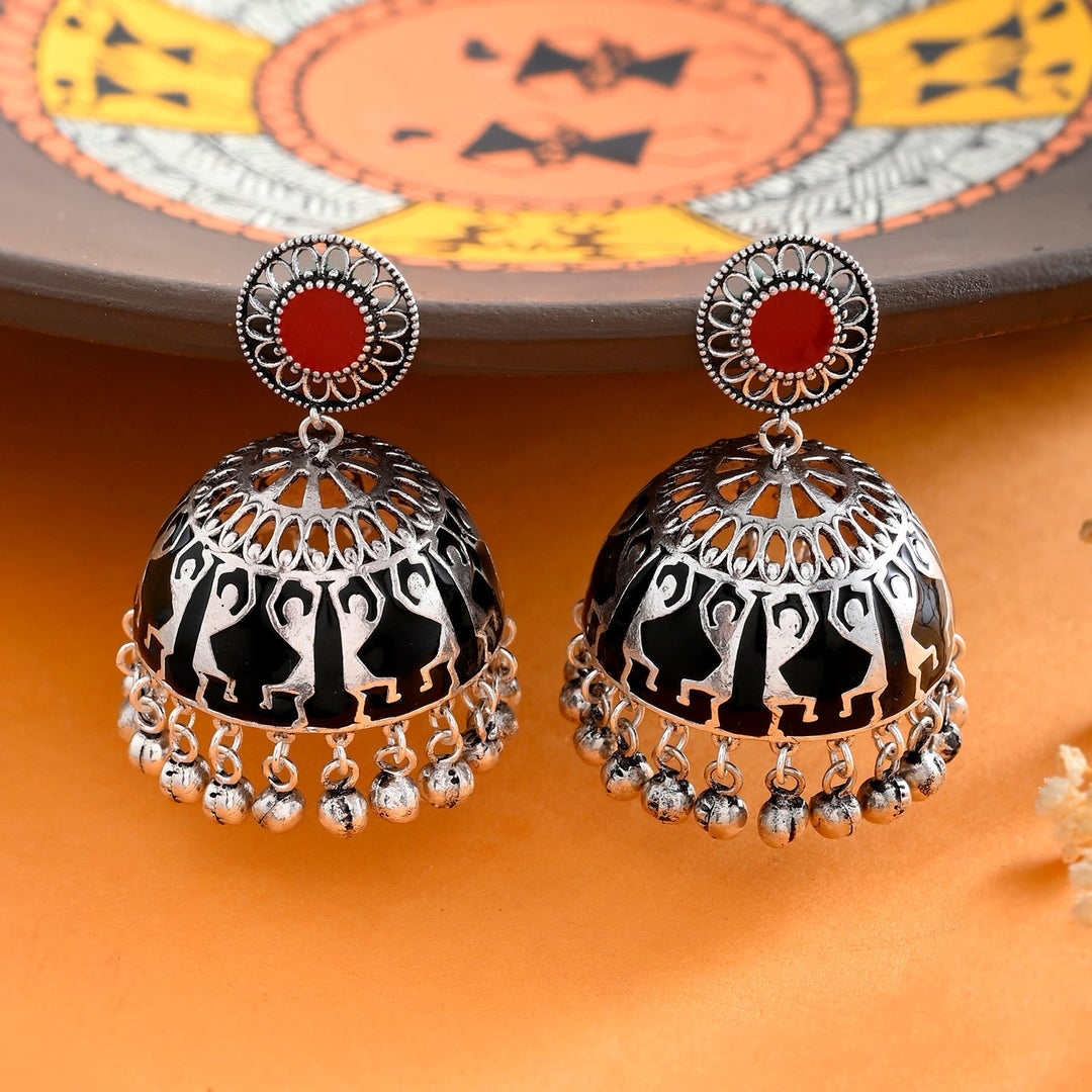 Warli Thumakda London Thumakda Jhumka  | SHOBITAM