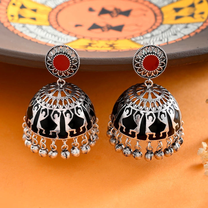 Warli Thumakda London Thumakda Jhumka  | SHOBITAM