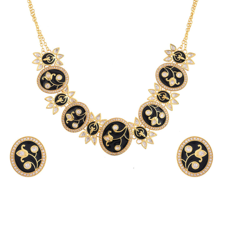 Pashmina Nyasia Choker Set | SHOBITAM
