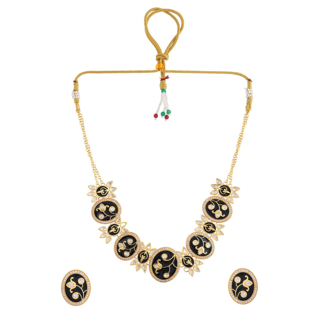 Pashmina Nyasia Choker Set | SHOBITAM