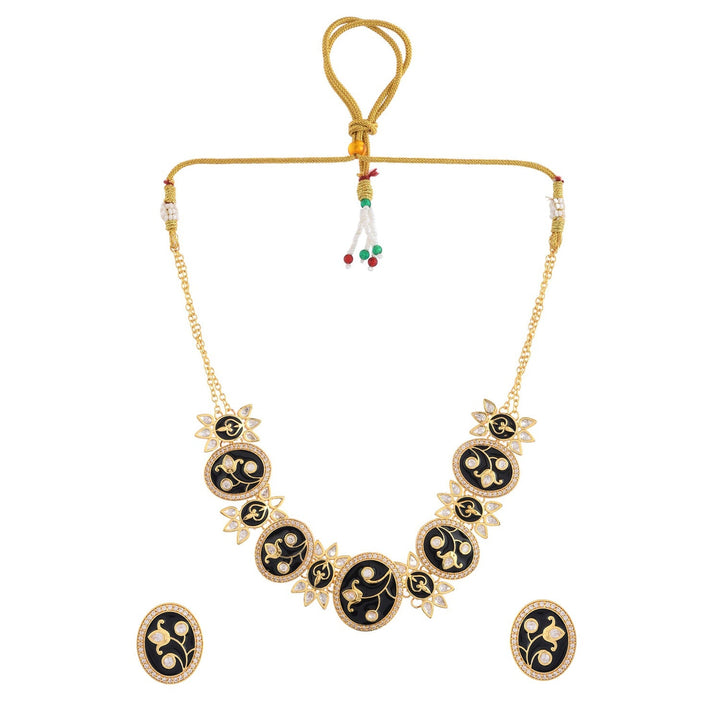 Pashmina Nyasia Choker Set | SHOBITAM
