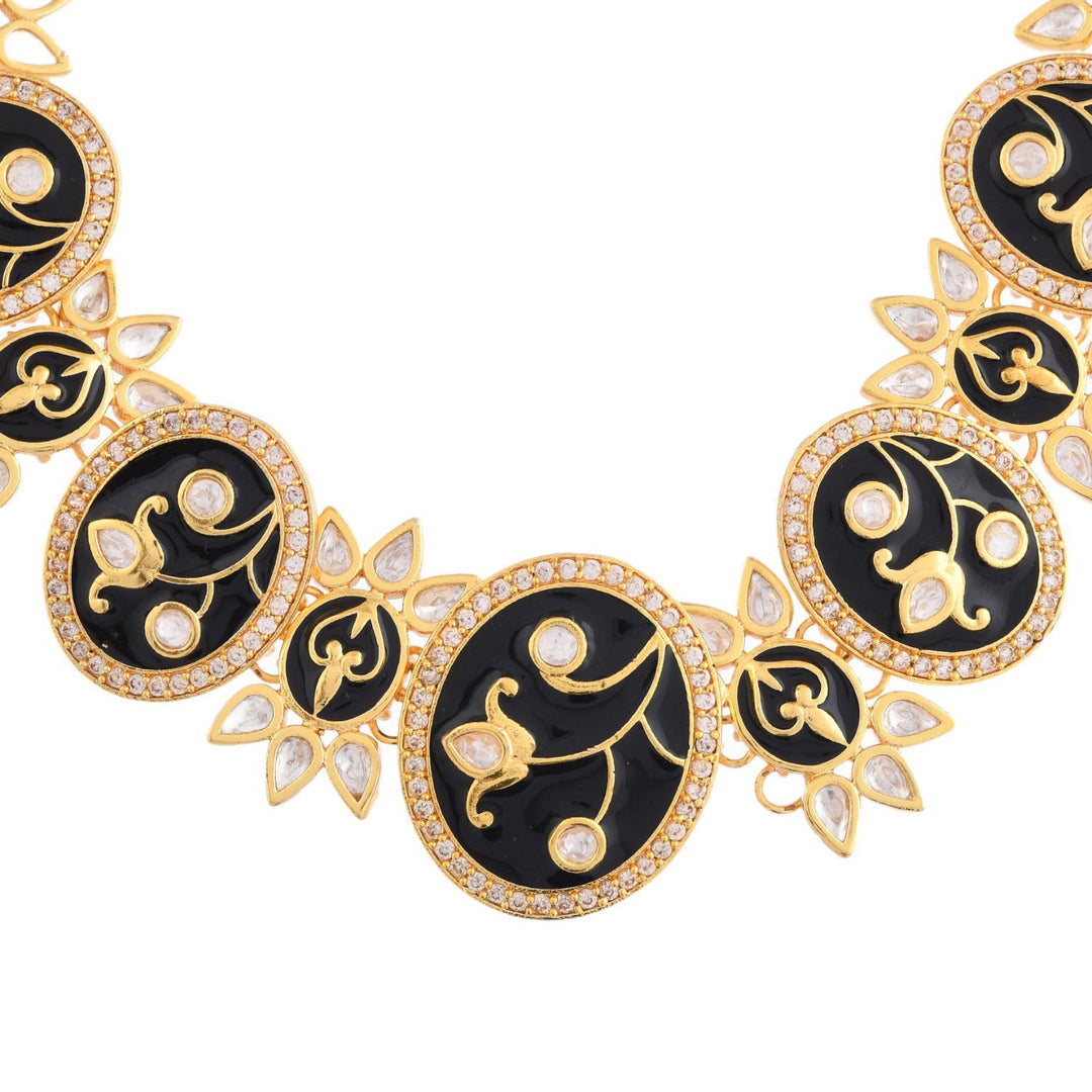 Pashmina Nyasia Choker Set | SHOBITAM