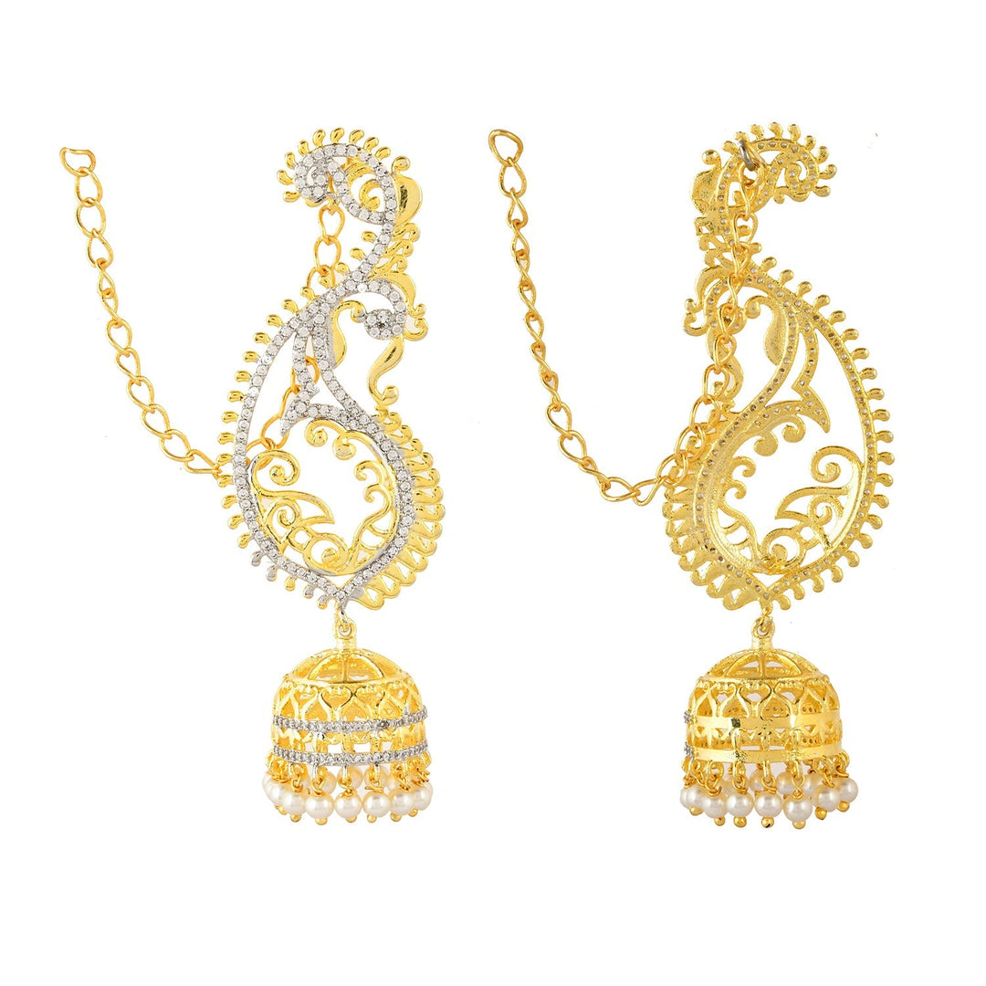 Alpana Majestic Paisley Jhumka | SHOBITAM