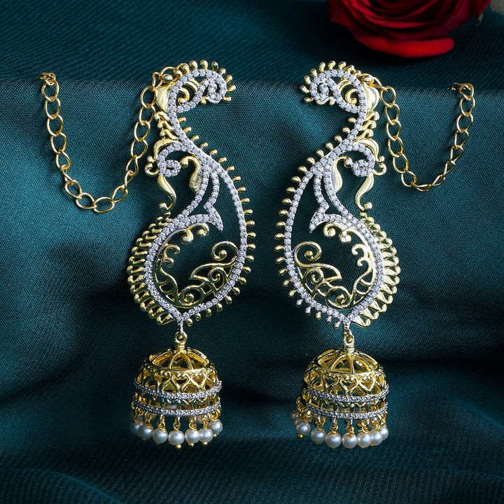 Alpana Majestic Paisley Jhumka | SHOBITAM