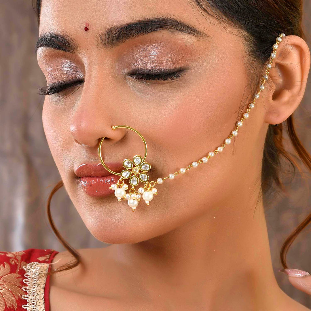 Panchhi Kashni Nose Ring | SHOBITAM