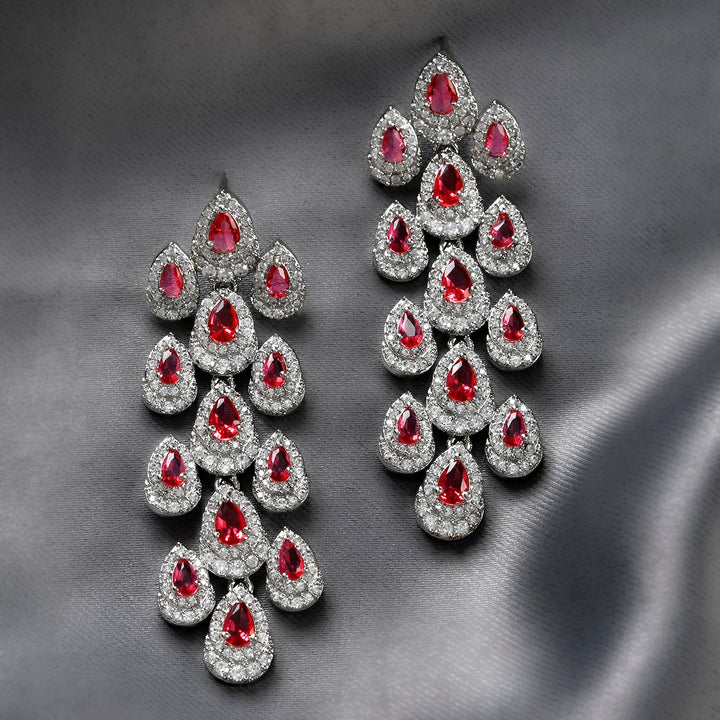 Royal Romance Inanna Statement Earrings  | SHOBITAM
