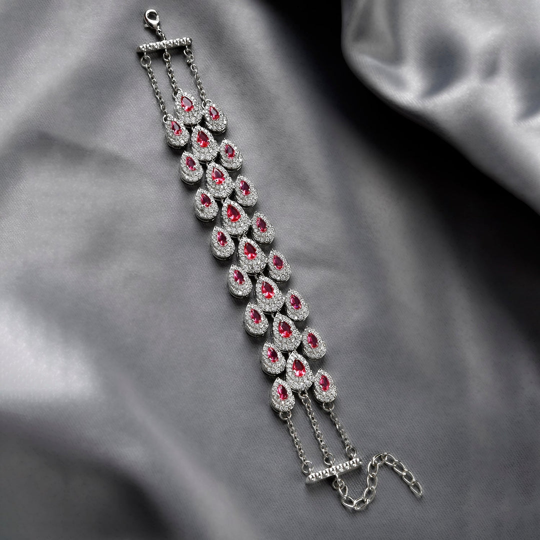Royal Romance Blossom Statement Bracelet  | SHOBITAM