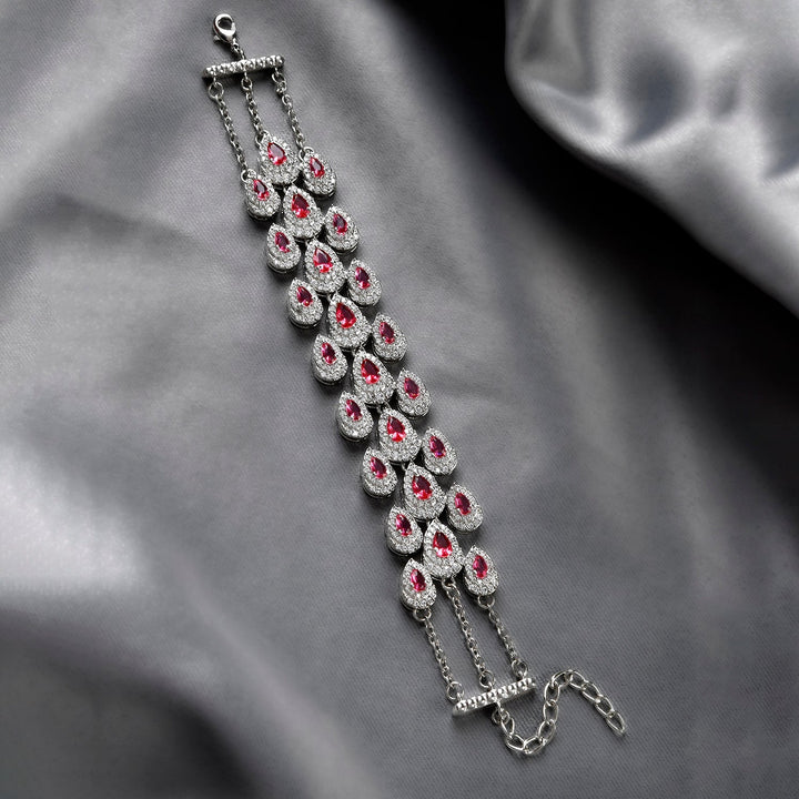Royal Romance Blossom Statement Bracelet  | SHOBITAM