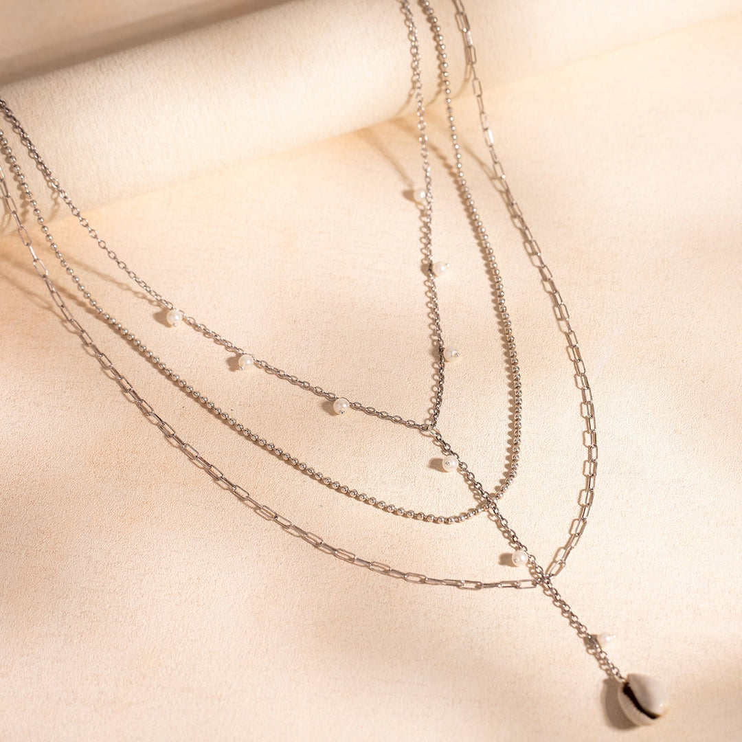 Boho Tribe Coastal Nomadic Layered Necklace | SHOBITAM