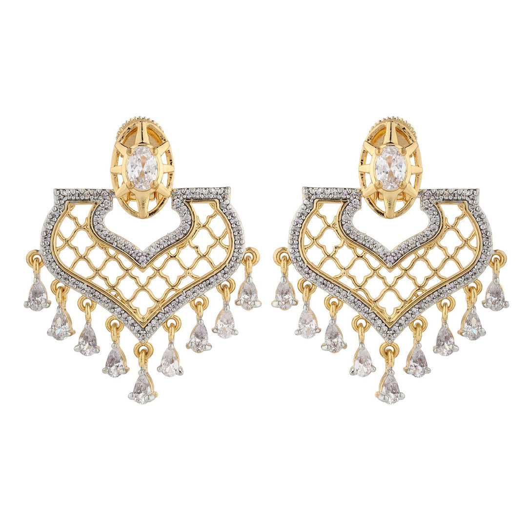 Shahi Dwar Sundari Dangler Earrings | SHOBITAM