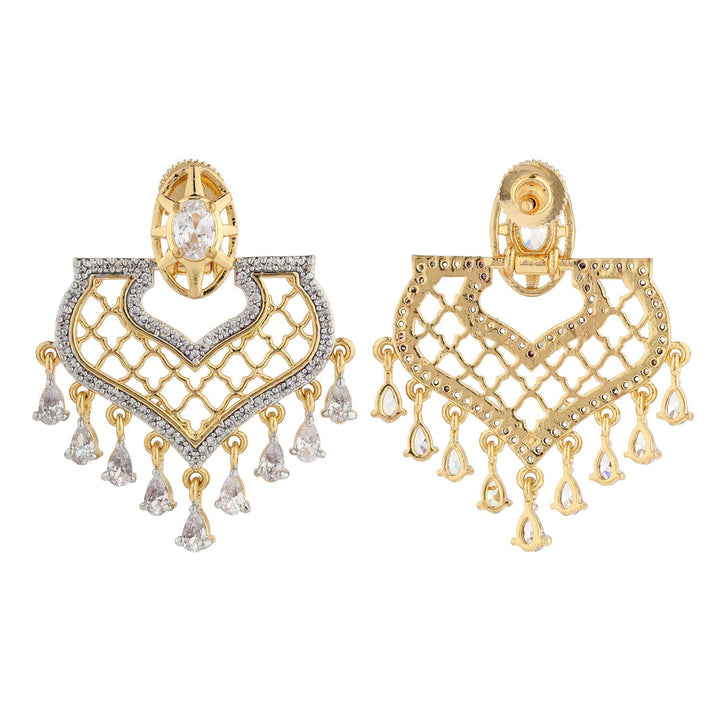 Shahi Dwar Sundari Dangler Earrings | SHOBITAM