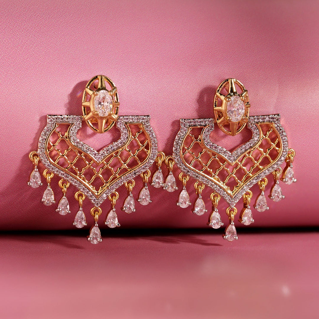 Shahi Dwar Sundari Dangler Earrings | SHOBITAM
