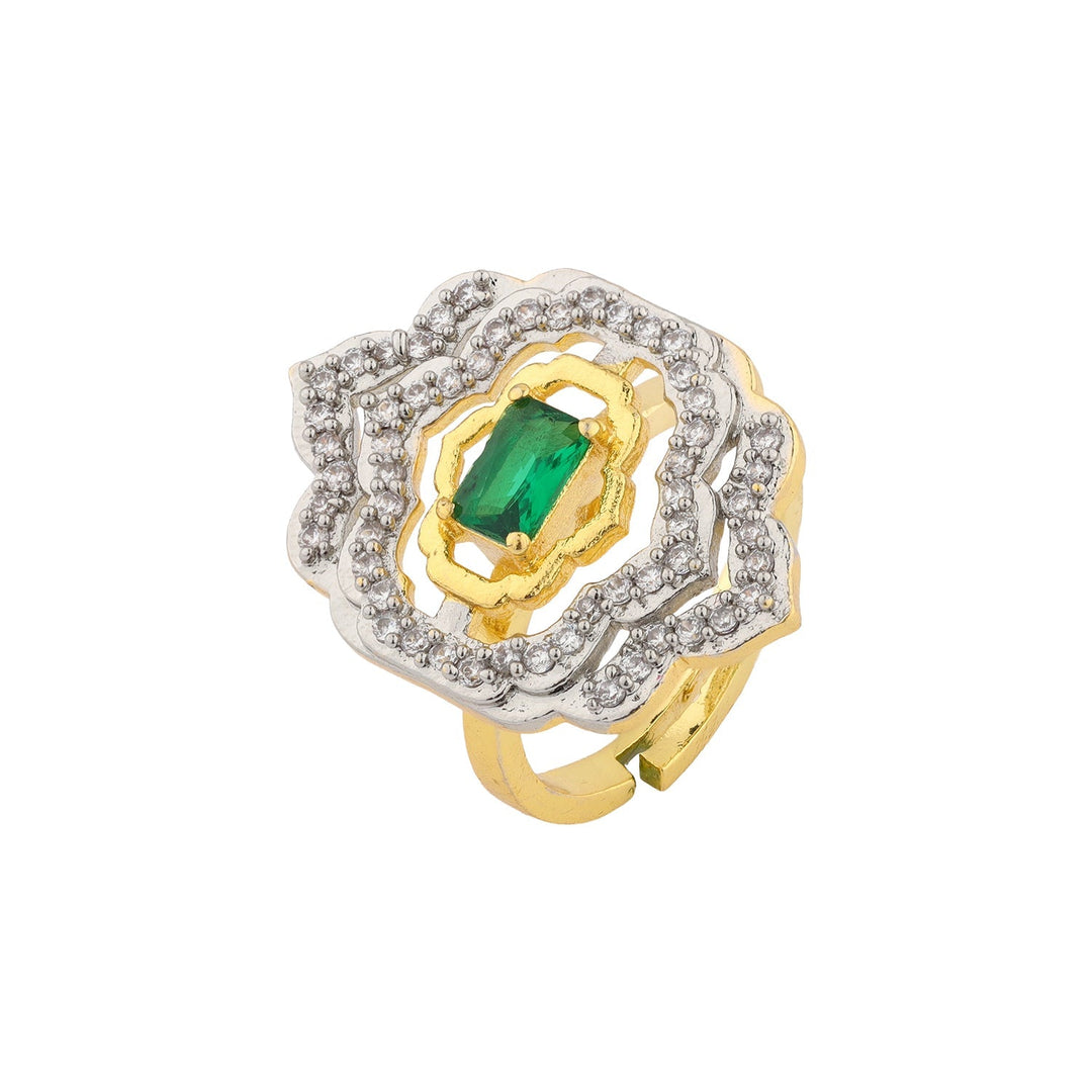 Shahi Dwar Ragini Gemstone Ring | SHOBITAM