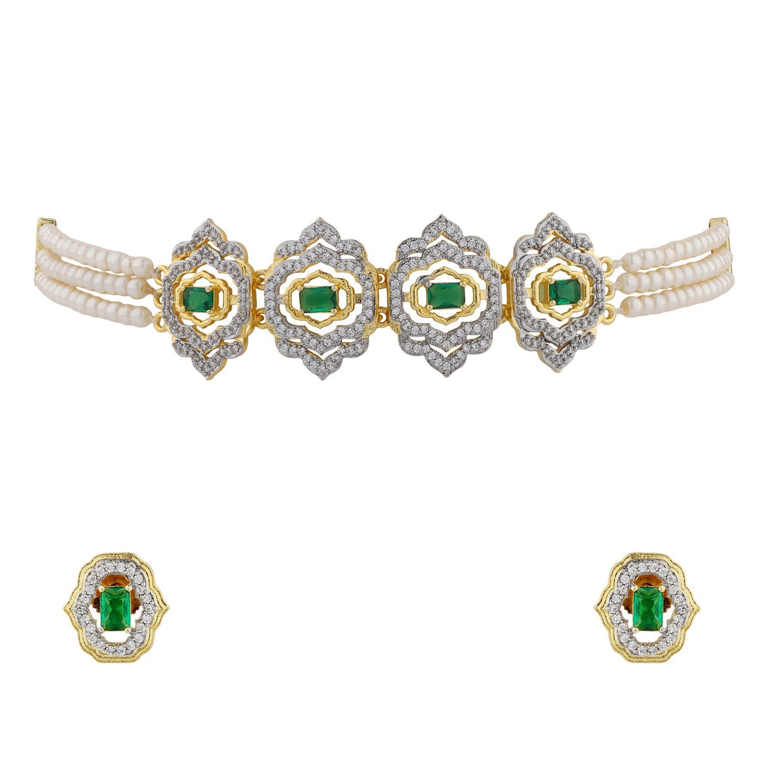 Shahi Dwar Mohini Choker Set | SHOBITAM