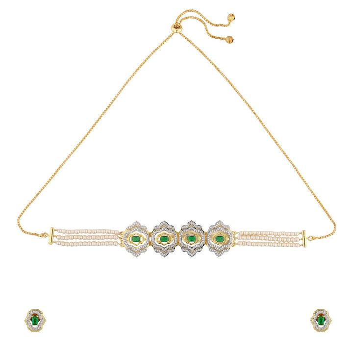 Shahi Dwar Mohini Choker Set | SHOBITAM