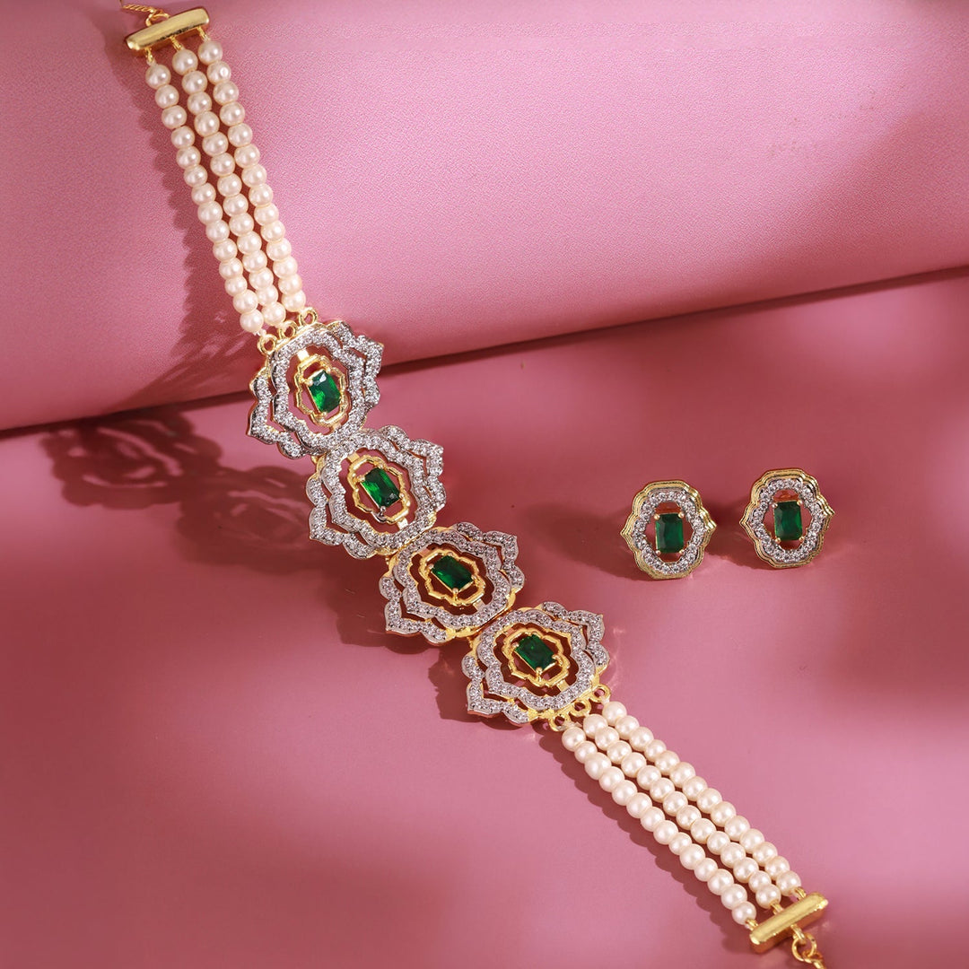 Shahi Dwar Mohini Choker Set | SHOBITAM