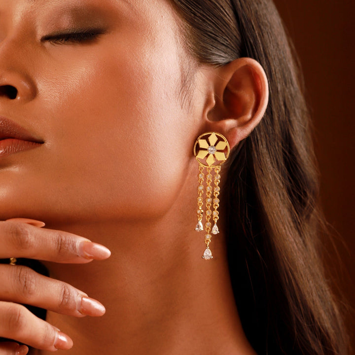 Shahi Dwar Baisa Dangler Earrings | SHOBITAM