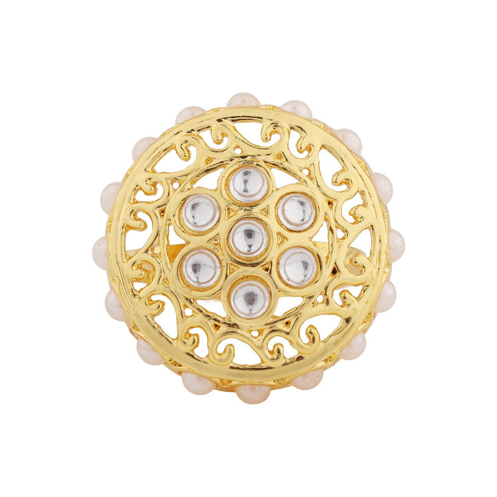 Queens of Rajasthan Mehraa Statement Ring | SHOBITAM
