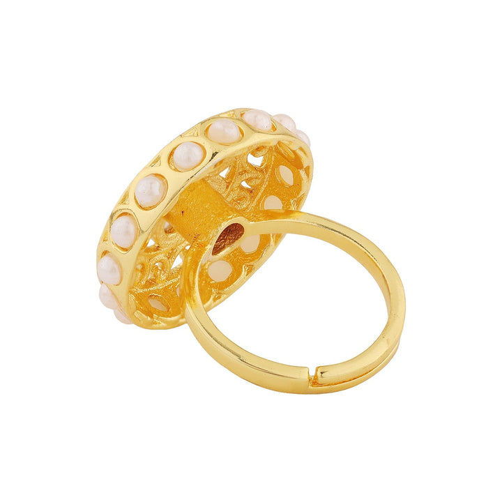 Queens of Rajasthan Mehraa Statement Ring | SHOBITAM