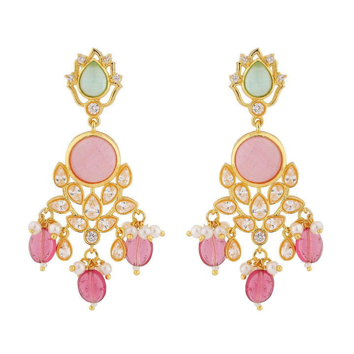 Queens of Rajasthan Siaara Two Layer Necklace Set Combo | SHOBITAM