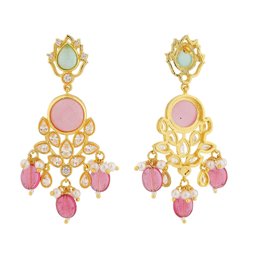 Queens of Rajasthan Siaara Two Layer Necklace Set Combo | SHOBITAM