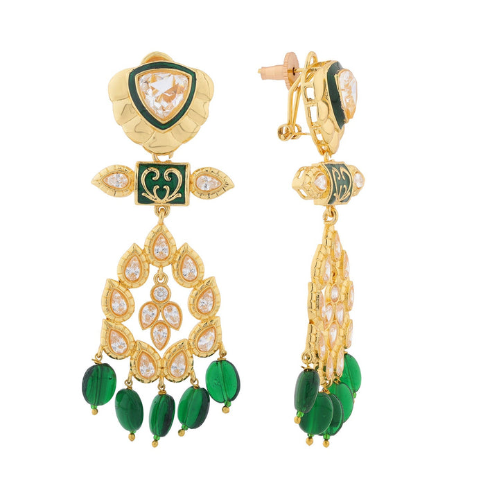 Queens of Rajasthan Rutani Dangle Earrings | SHOBITAM