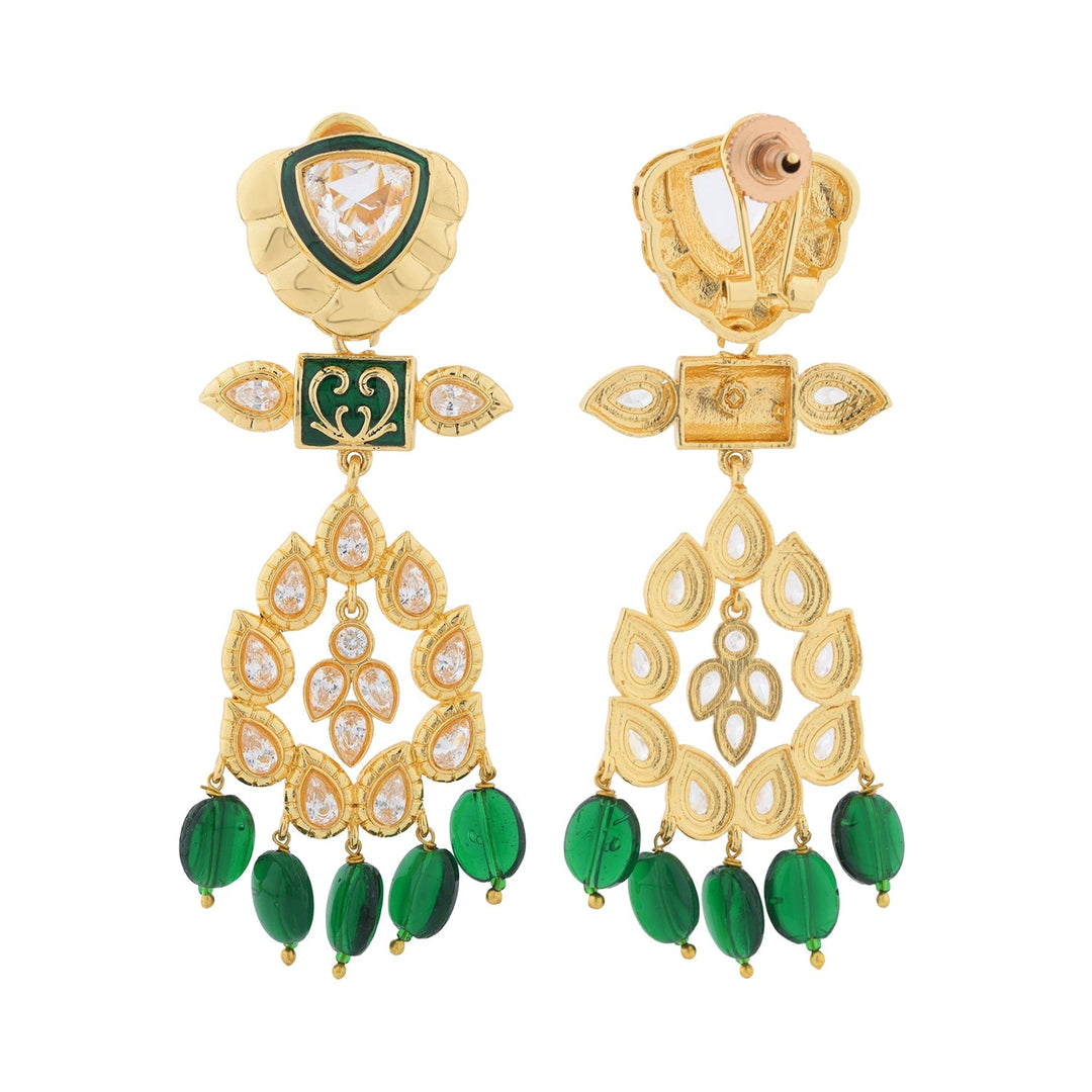 Queens of Rajasthan Rutani Dangle Earrings | SHOBITAM