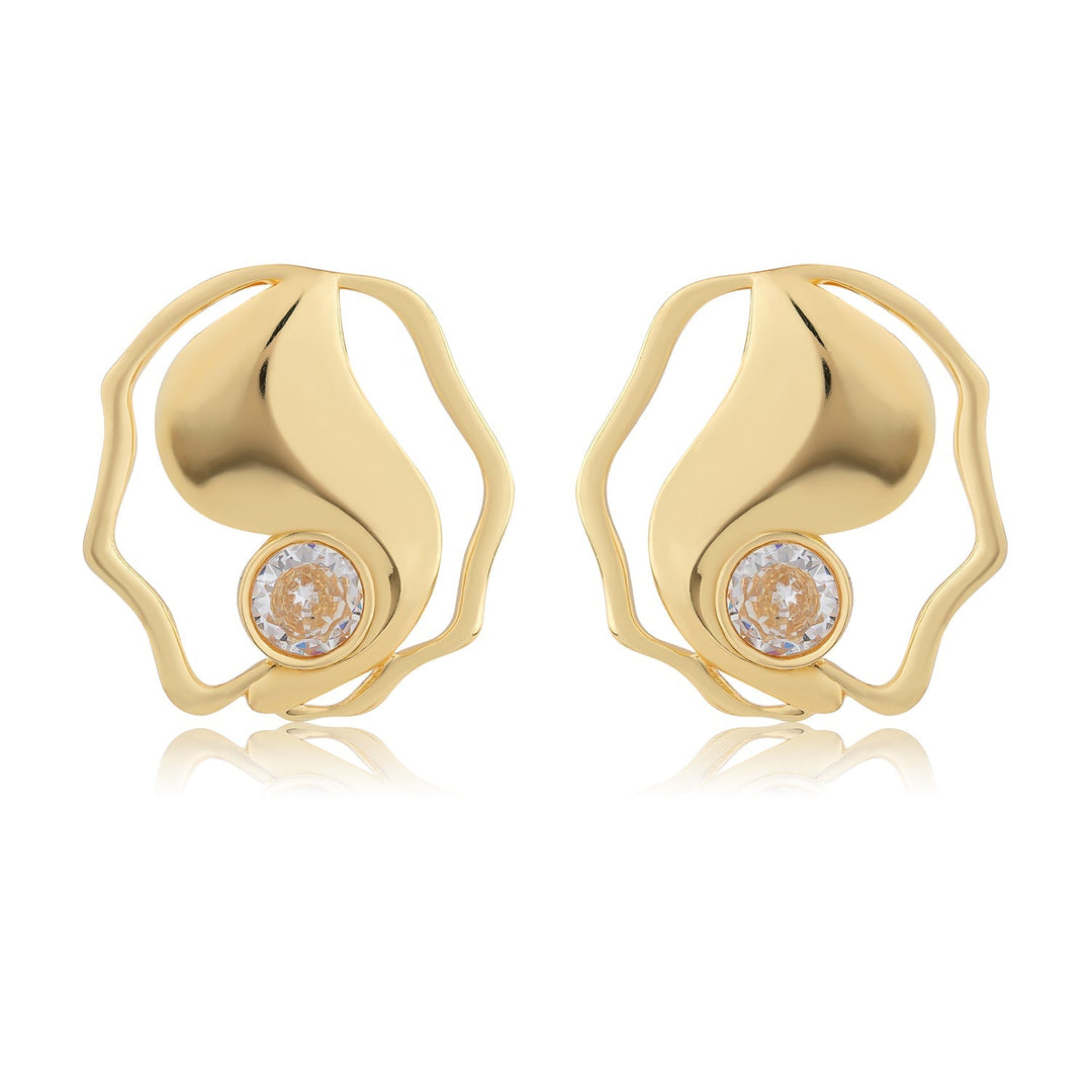 Flow Tide Marina Stud Earrings | SHOBITAM