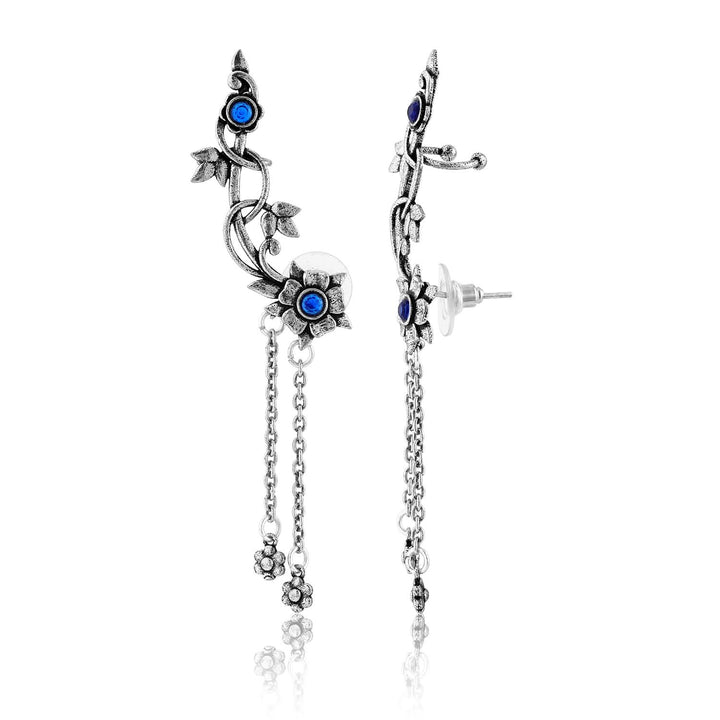 Phulwari Kusumara Oxidised Ear Cuff | SHOBITAM