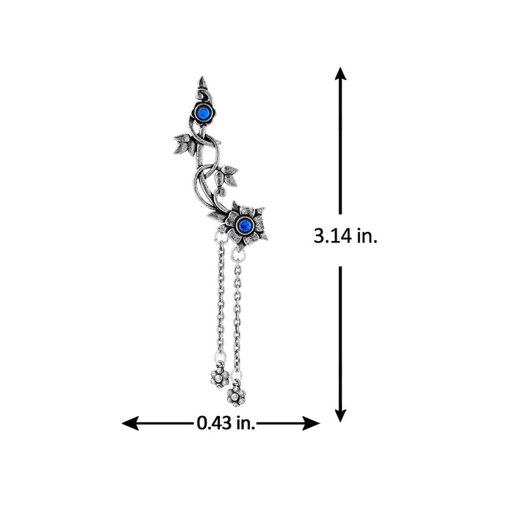 Phulwari Kusumara Oxidised Ear Cuff | SHOBITAM