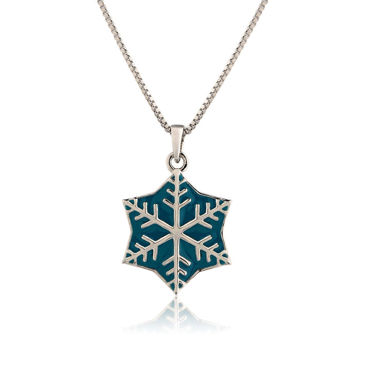 Fractals In Nature Symmetra Enamel Pendant | SHOBITAM
