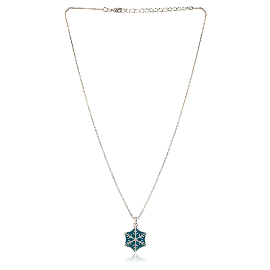Fractals In Nature Symmetra Enamel Pendant | SHOBITAM