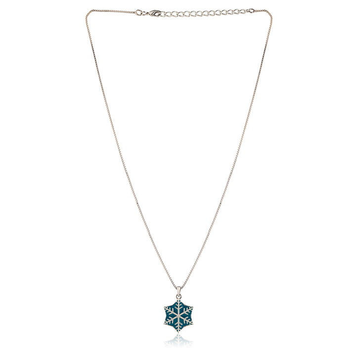 Fractals In Nature Symmetra Enamel Pendant | SHOBITAM