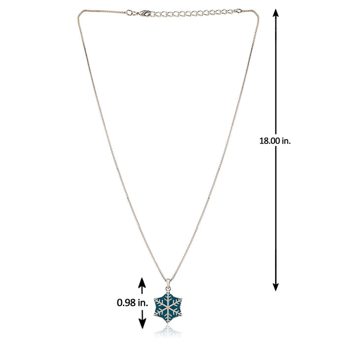 Fractals In Nature Symmetra Enamel Pendant | SHOBITAM