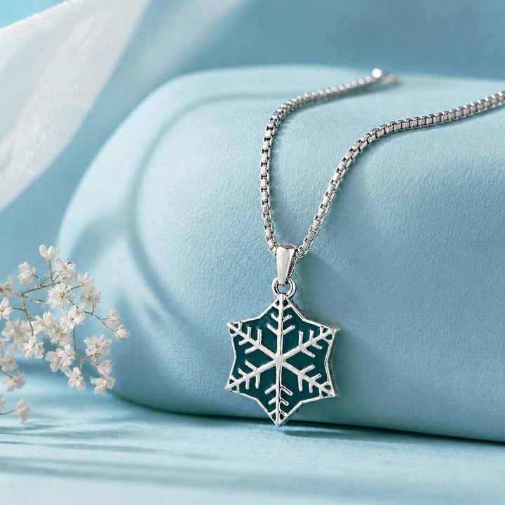 Fractals In Nature Symmetra Enamel Pendant | SHOBITAM