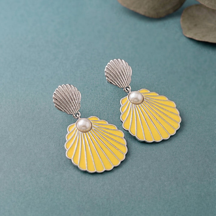 Fractals In Nature Coral Labyrinth Drop Earrings | SHOBITAM