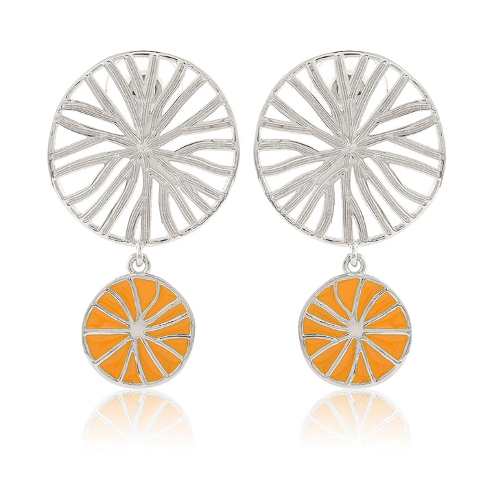 Fractals In Nature Eternal Tendril Drop Earrings | SHOBITAM