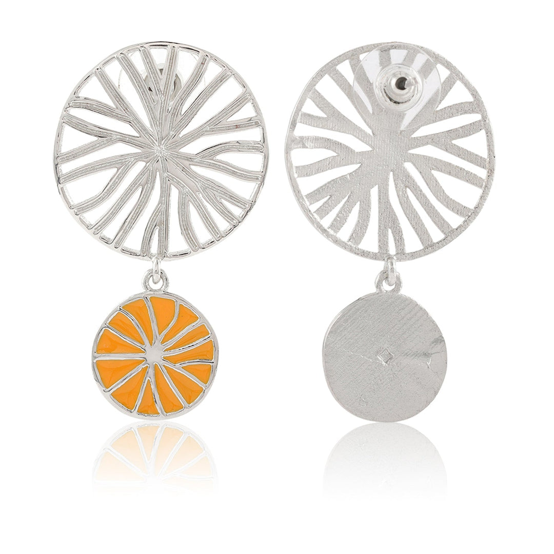 Fractals In Nature Eternal Tendril Drop Earrings | SHOBITAM