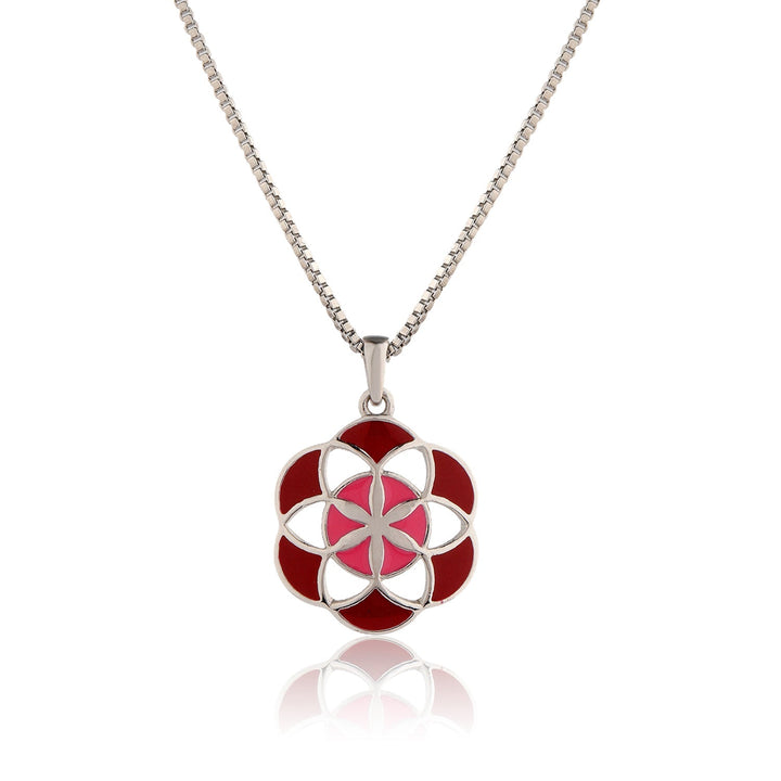 Fractals In Nature Mandel Flora Pendant | SHOBITAM