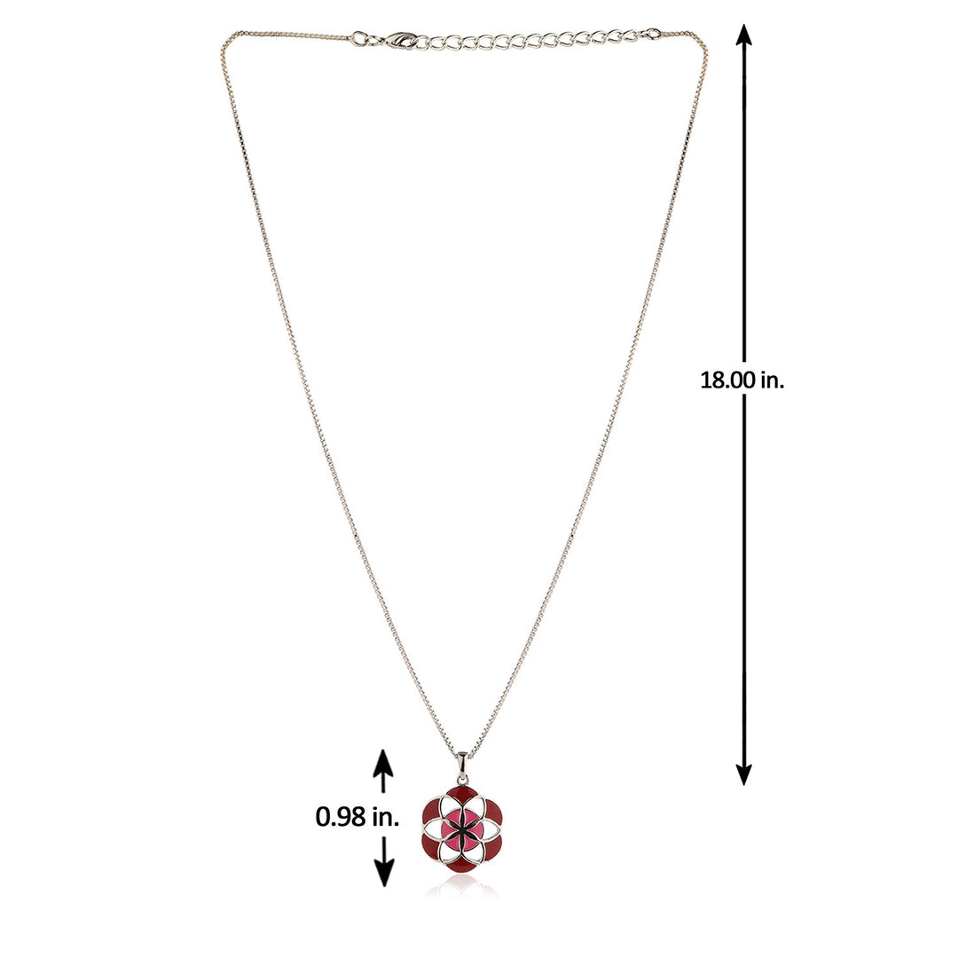 Fractals In Nature Mandel Flora Pendant | SHOBITAM