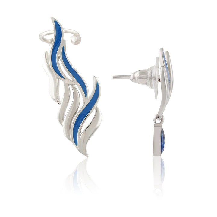 Fractals In Nature Fractal Vines Earrings | SHOBITAM