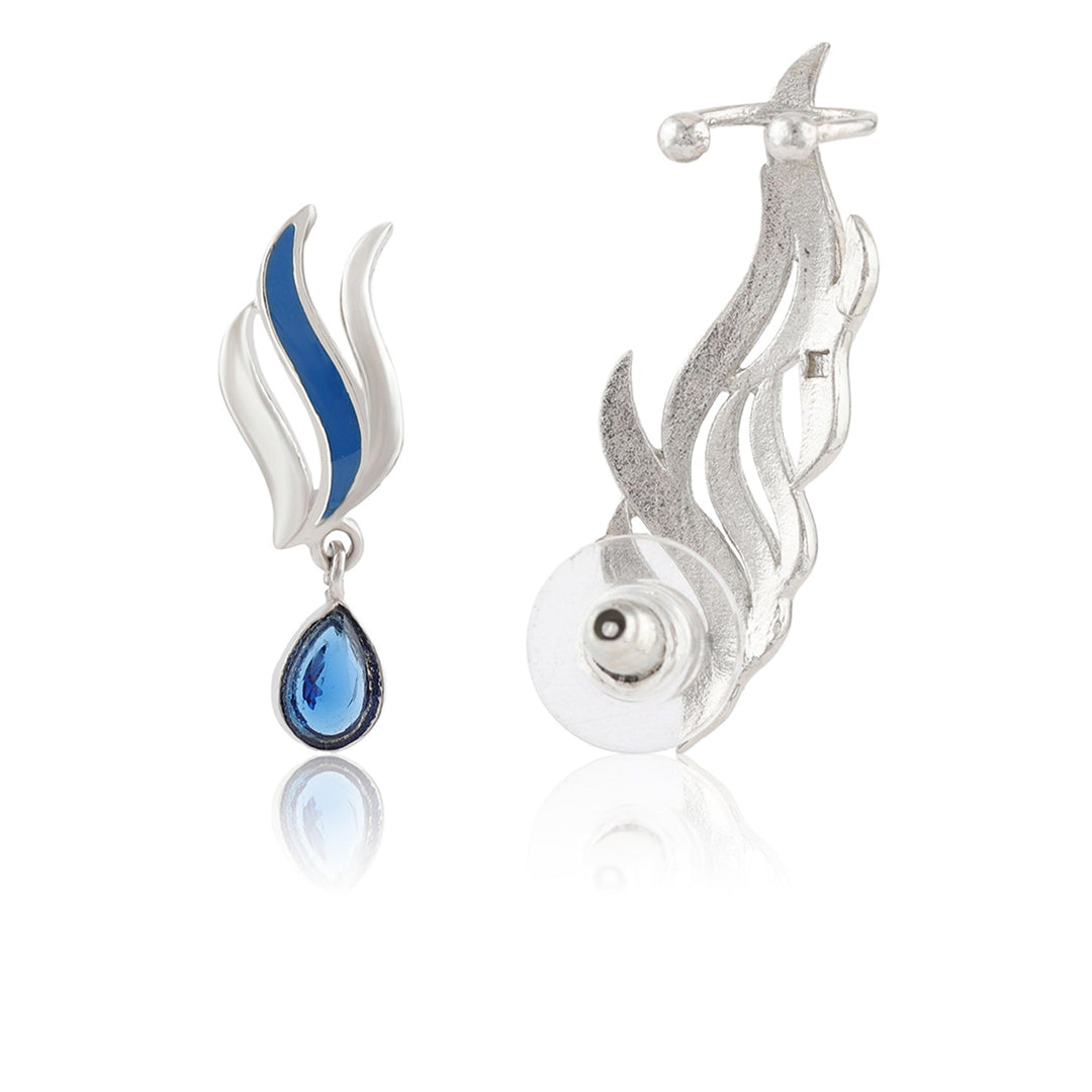 Fractals In Nature Fractal Vines Earrings | SHOBITAM