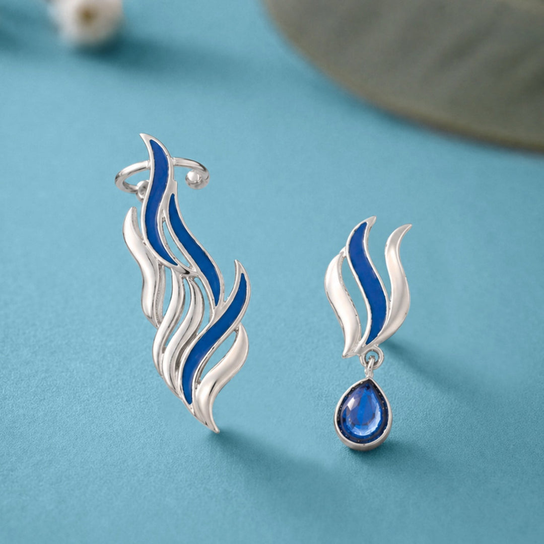 Fractals In Nature Fractal Vines Earrings | SHOBITAM