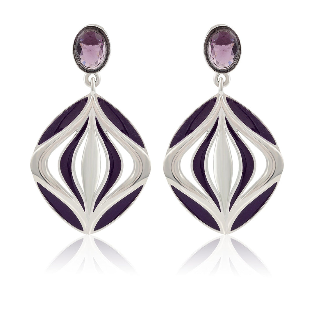 Fractals In Nature Petal Within Dangle Earrings| SHOBITAM