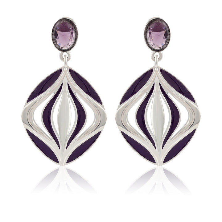 Fractals In Nature Petal Within Dangle Earrings| SHOBITAM