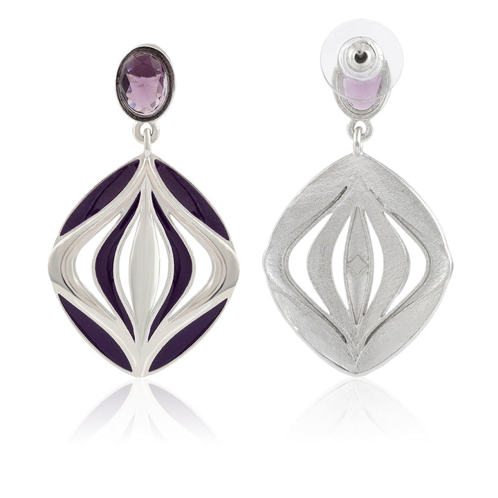 Fractals In Nature Petal Within Dangle Earrings| SHOBITAM