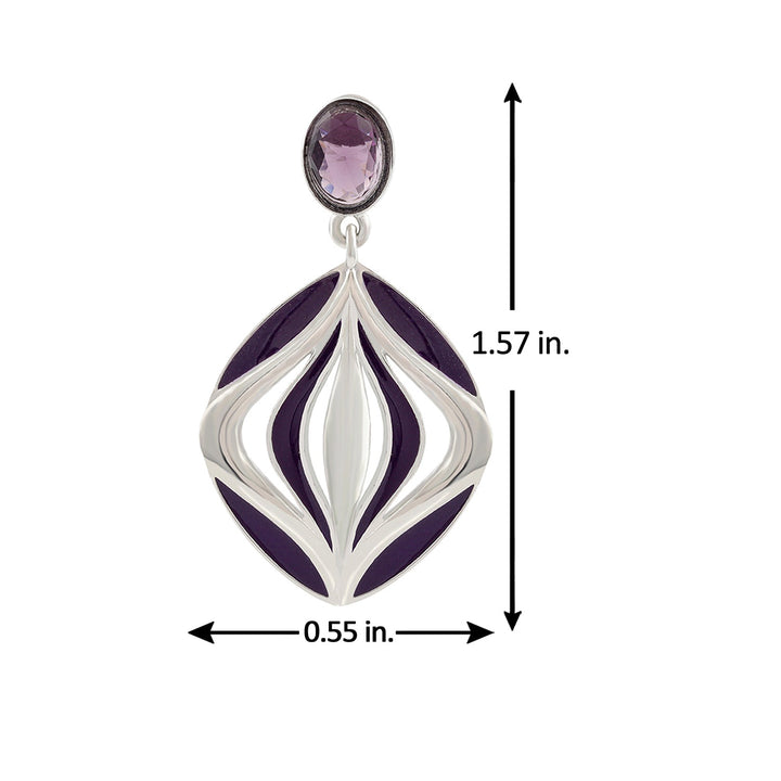 Fractals In Nature Petal Within Dangle Earrings| SHOBITAM