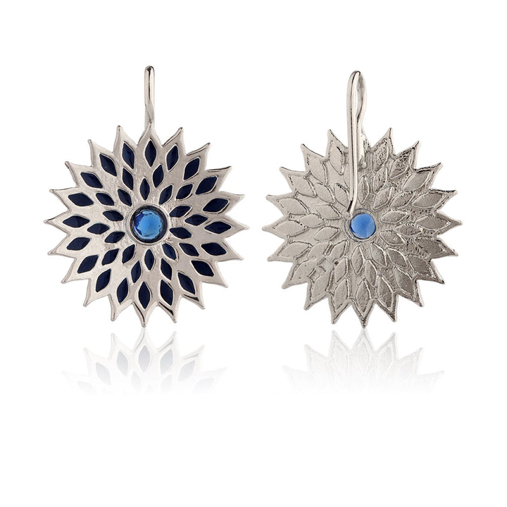 Fractals In Nature Quantum Bloom Pendant Set | SHOBITAM