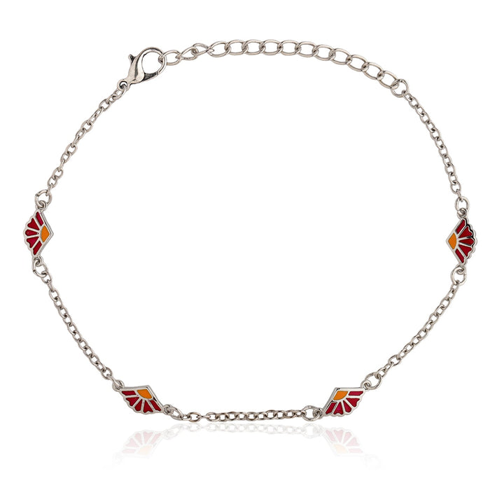 Fractals In Nature Astral Echo Anklet | SHOBITAM